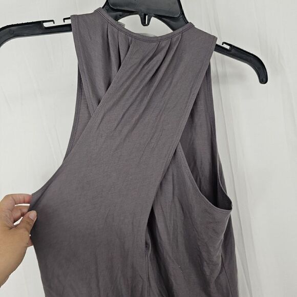 ATHLETA Ultimate Crossback Tank Top Size XXS Gray - Picture 7 of 8